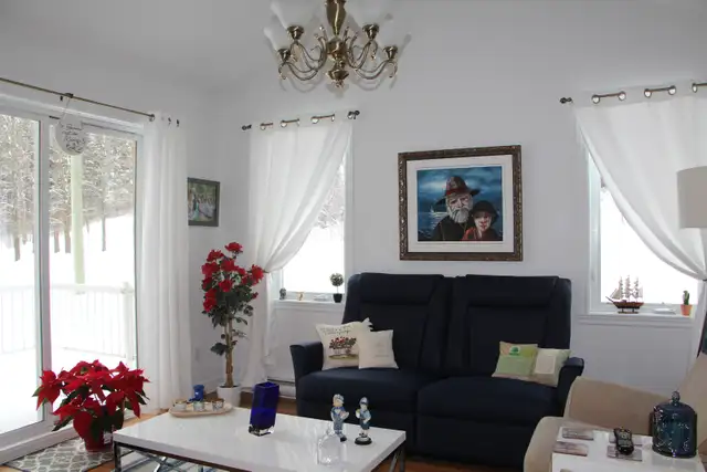 4 1/2 avec garage chauffé-toit cathédrale-1 er étage disp.juin - Photo 3