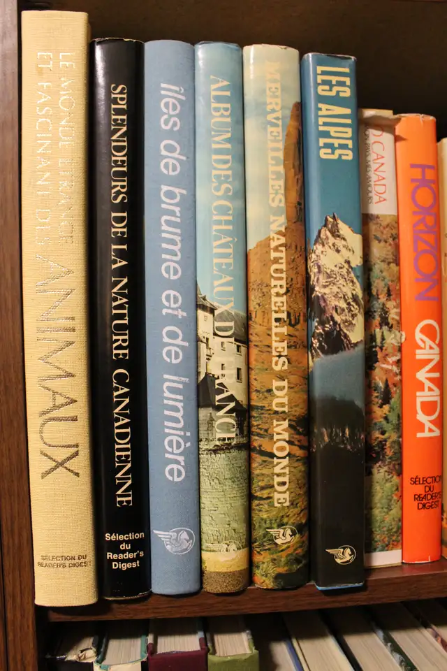 Livres en Français à donner