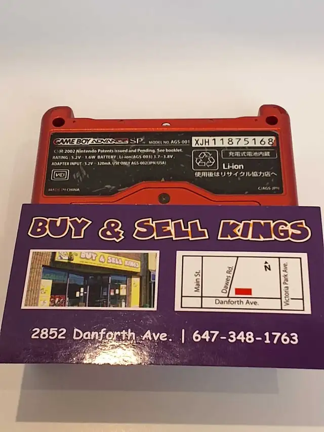 Nintendo GBA SP Bokura No Taiyo Edition - Photo 7