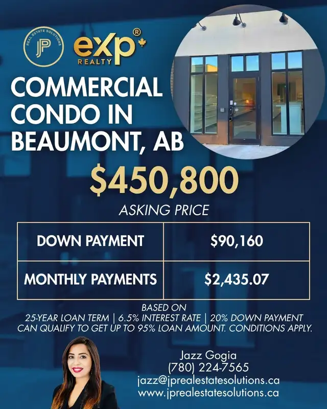 Commercial Condo for Sale in Beaumont, AB - Photo 2
