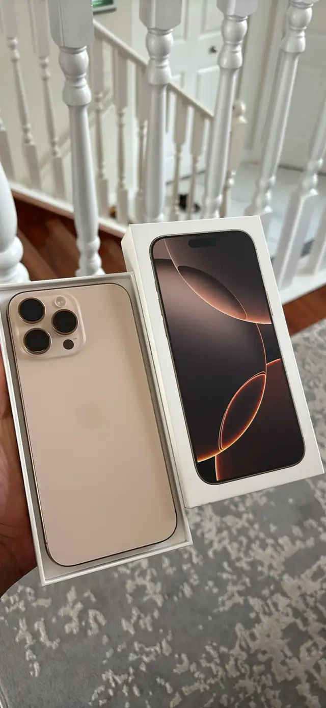 iPhone 16 Pro Max 256GB - Unlocked    Warranty - 100% Battery