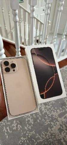 iPhone 16 Pro Max 256GB - Unlocked    Warranty - 100% Battery