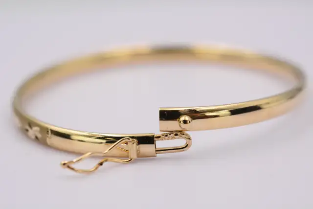 10K BABY BANGLE - Photo 6