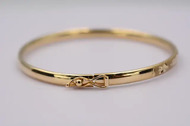 10K BABY BANGLE - Photo 7