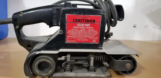 Craftsman 4 x 21 belt sander