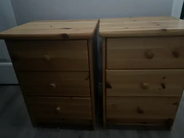 High boy 5 drawer dresser and 2 drawer for bed stands - Photo 4