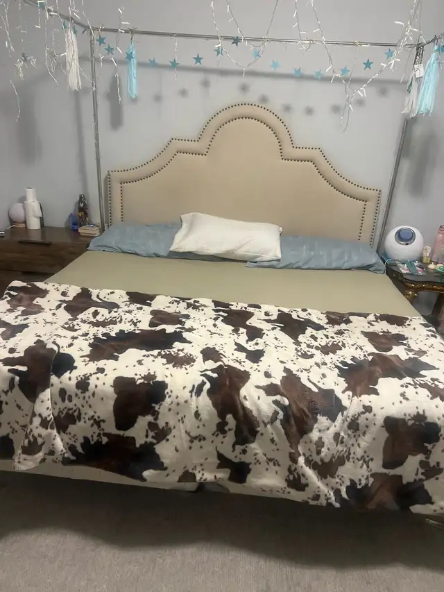 King Bed with Headboard