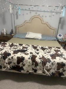 King Bed with Headboard