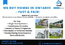 We buy houses for cash!!