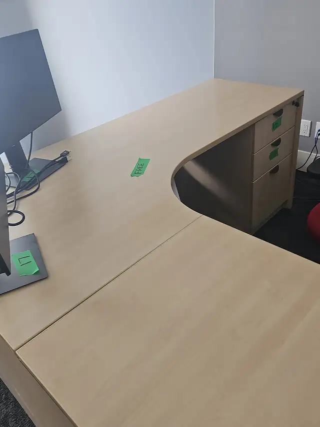 Office Move - Corner Desk