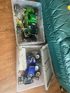 R/C cars with "Prophet" charger-FREE