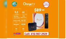 Orange Box  Streaming Device – Fast & Easy Setup