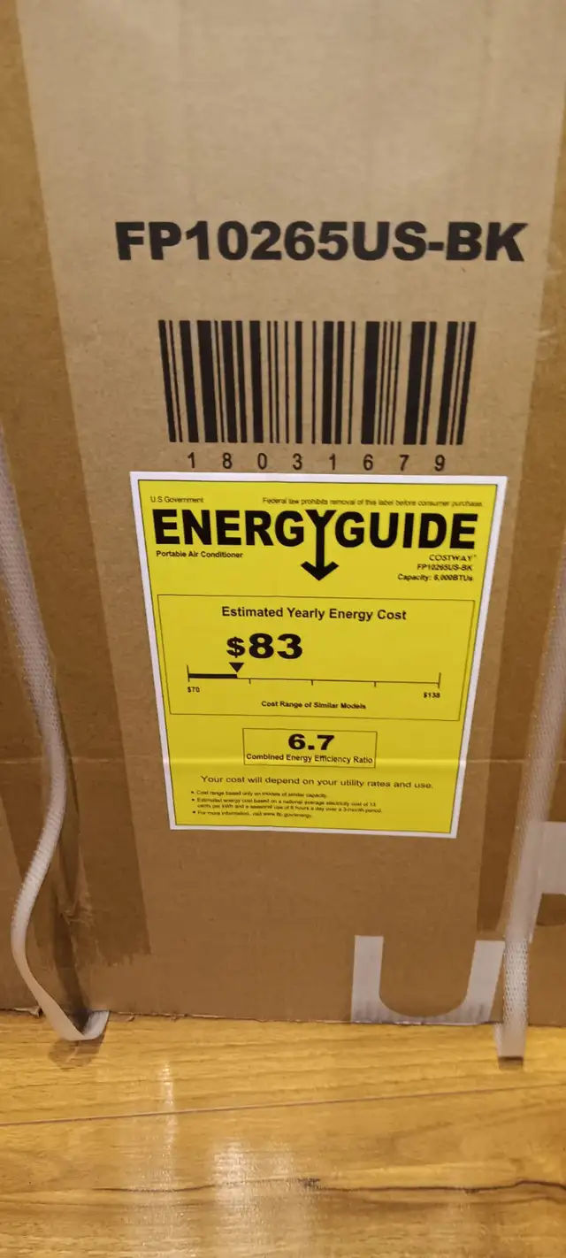 10,000 BTU Portable Air Conditioner - Easy Floor Unit - Ice Cold - Photo 3