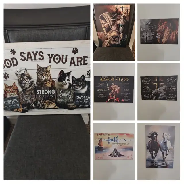 Christian Canvas Prints Framed — Gift Ideas