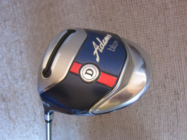 LIKE NEW LEFTIE TOP QUALITY ADAMS BLUE 10.5 R FLEX  DRIVER
