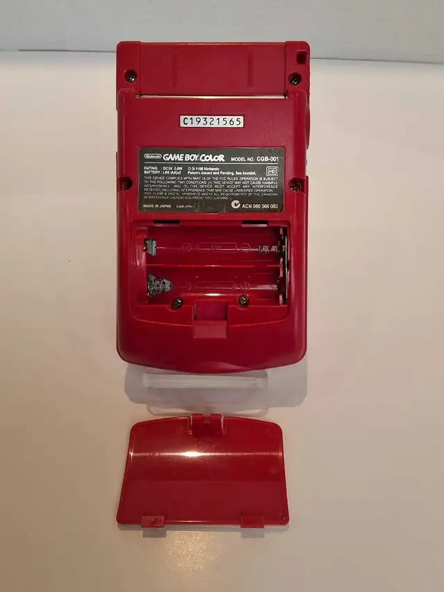 Nintendo Gameboy Color Berry CGB-001 - Photo 2