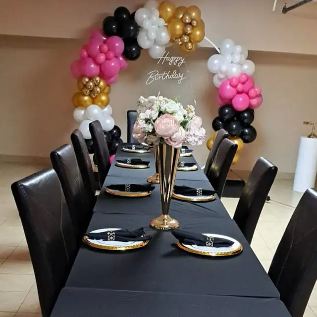 Romantic Dinner & Birthday Setup – Hamilton