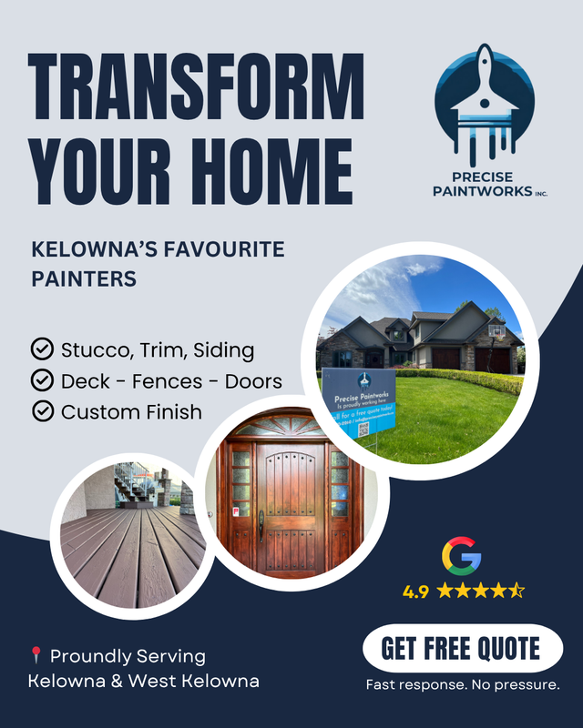 Painting Business for Sale in Kelowna. Turnkey setup, everything