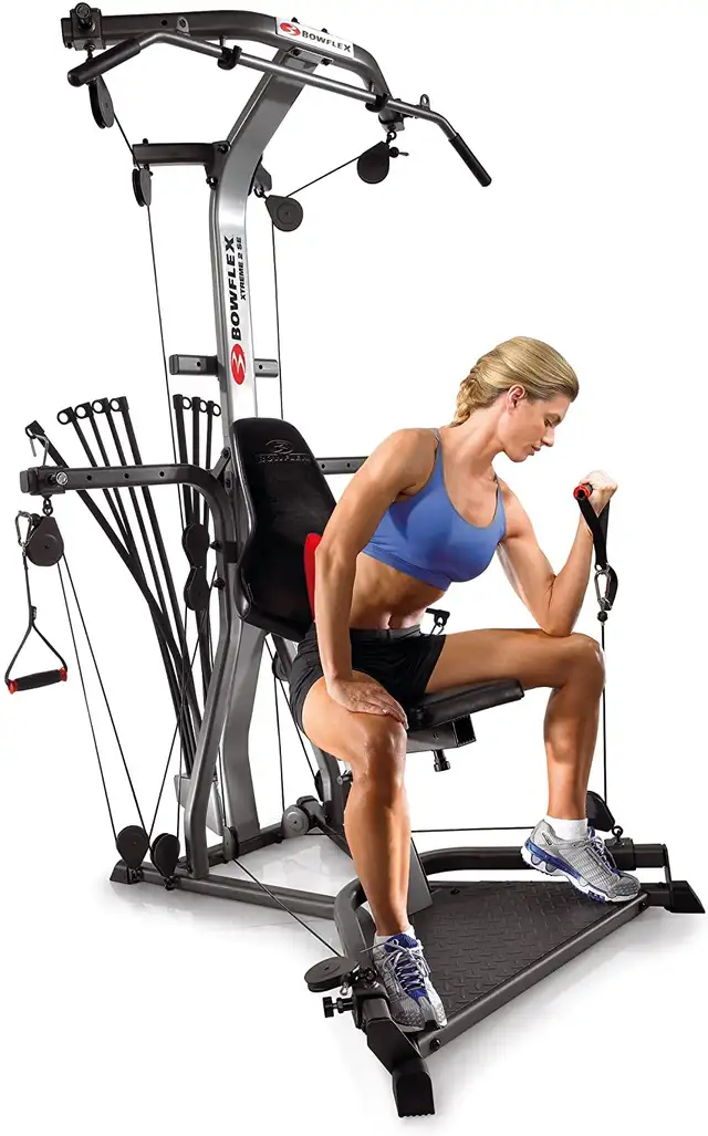 aBowFleX Xtreme 2 Se with Ab Harness  gym wights exercise - Photo 4