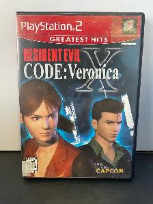 PS2 RESIDENT EVIL CODE VERONICA X
