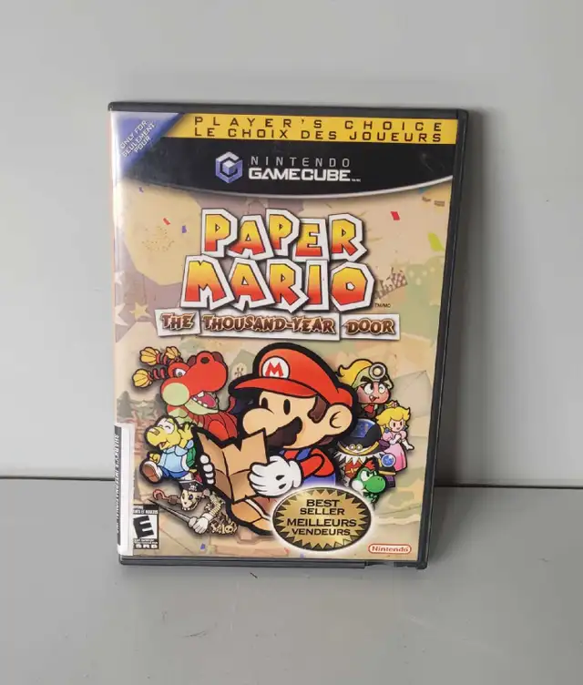 Paper Mario The Thousand Year Door GameCube Game (32016897)