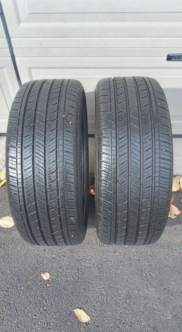 2 tires GOODYEAR 215/50/R18 all season.