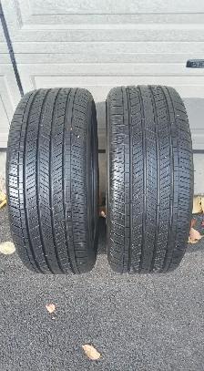 2 tires GOODYEAR 215/50/R18 all season.