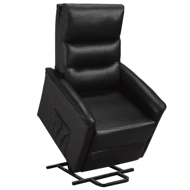 POWER LIFT RECLINER  CHAIR  FREE LOCAL DELIVERY (BLACK) - Photo 4
