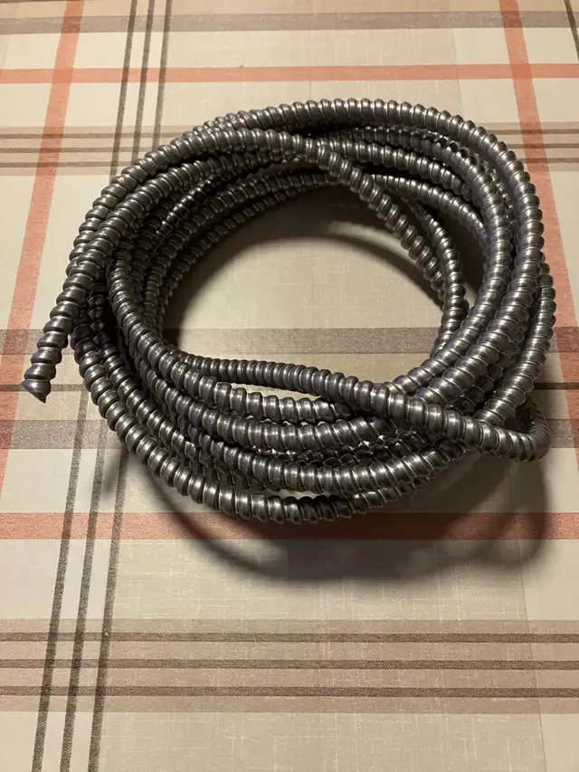 electric wire   BX 12/2  (21' - 6,4m)