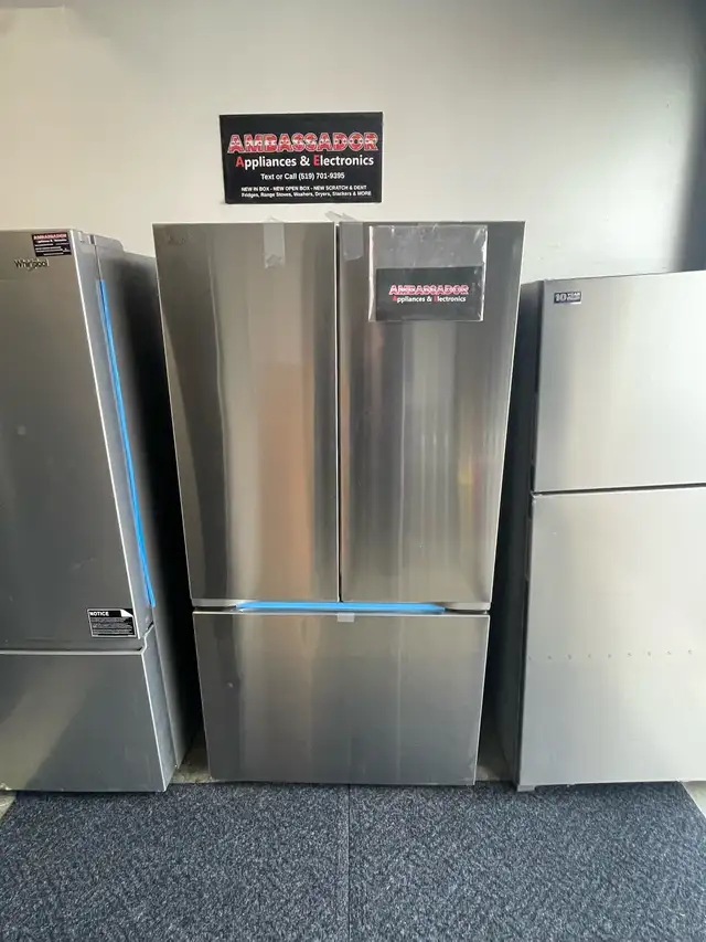 NEW 36" LG Internal Water & Ice Counter Depth Max Fridge (25 Cu.