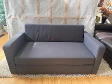 Apartment size sofa with pullout mattress…ONLY $150