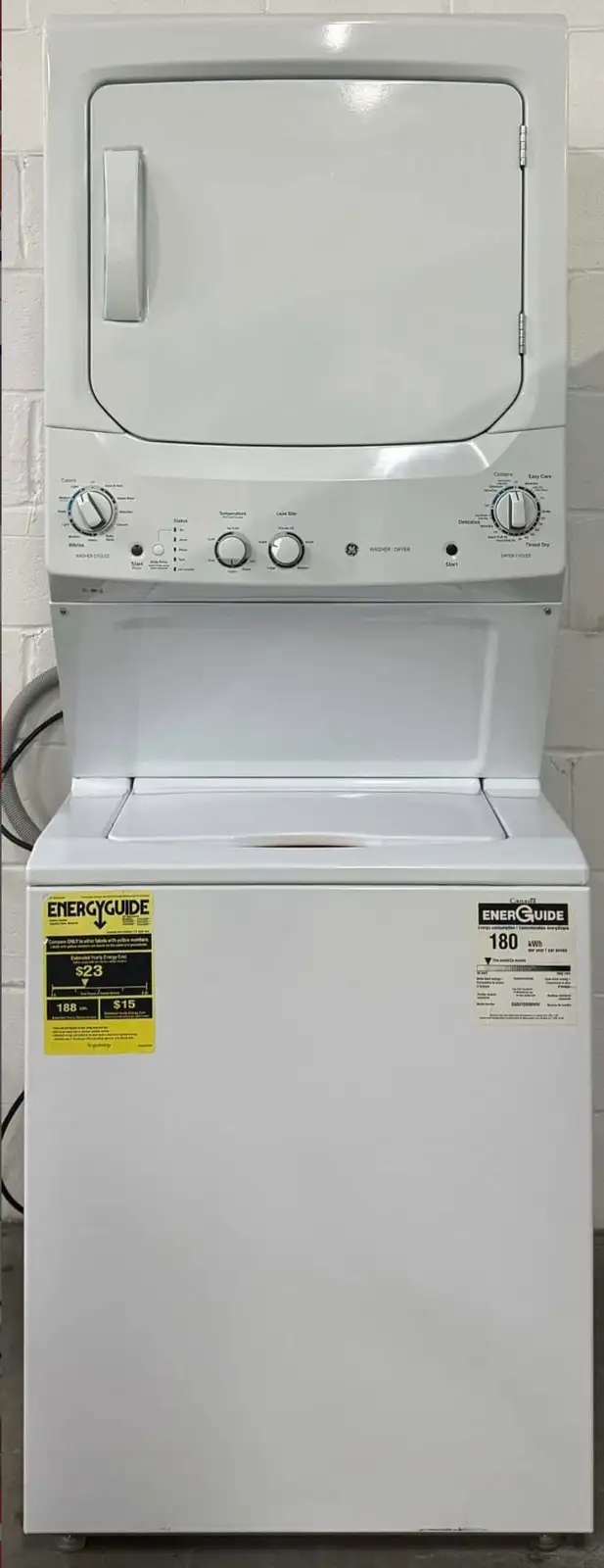 Natural GAS Laundry Center "GE" H75/W27/D31