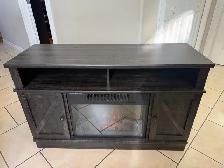Fireplace TV stand…VERY GOOD CONDITION…ONLY $150