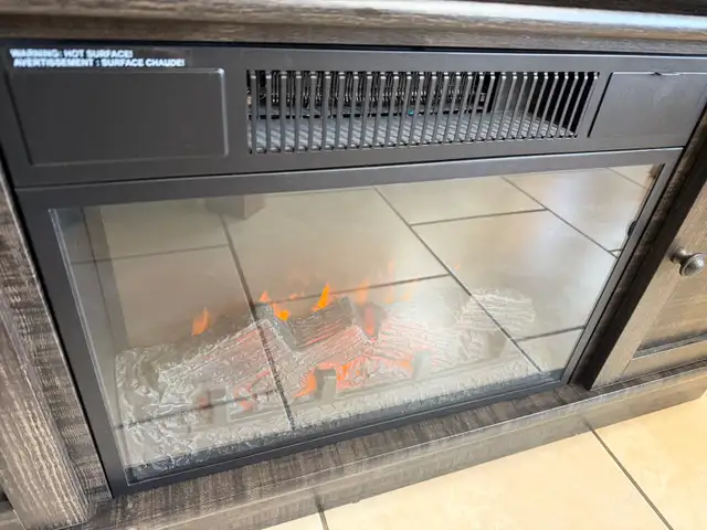 Fireplace TV stand…VERY GOOD CONDITION…ONLY $150 - Photo 2