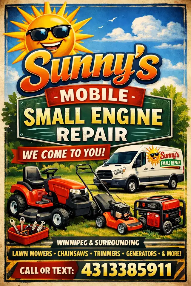 sunny Mobile Small Engine repair
