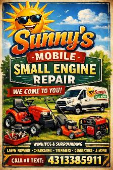 sunny Mobile Small Engine repair
