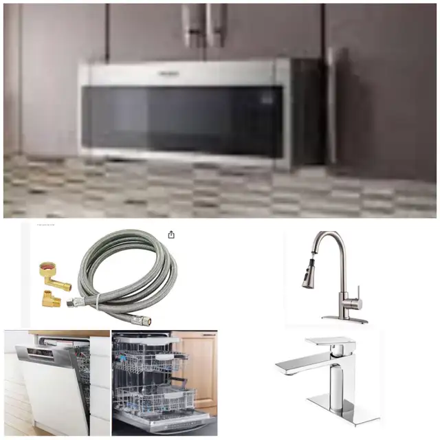 installation de robinet,lave-vaisselle,frigidaire