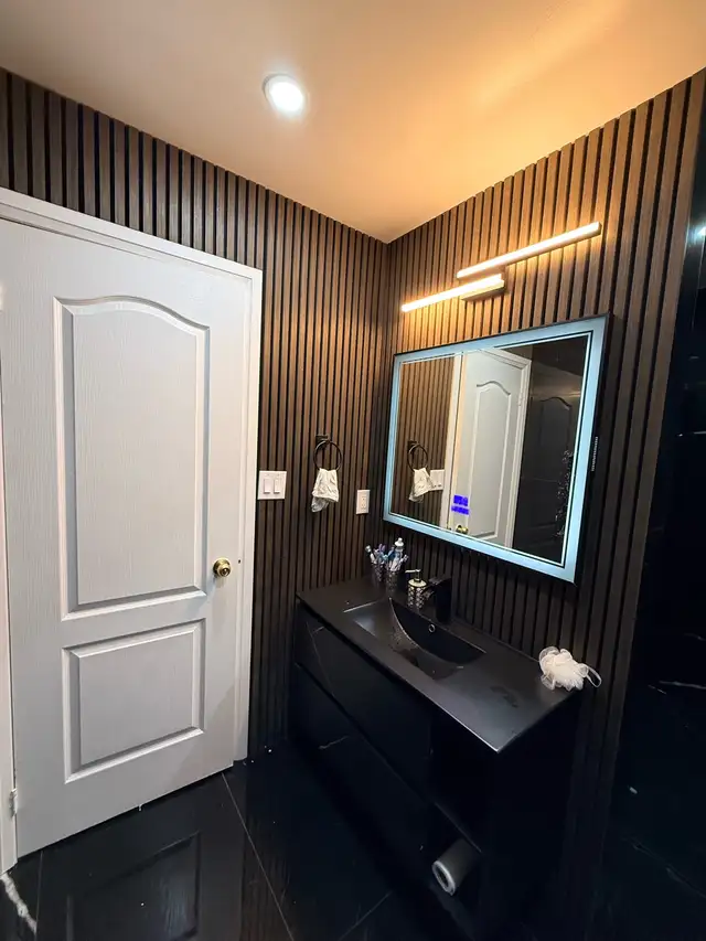 Washroom remodel