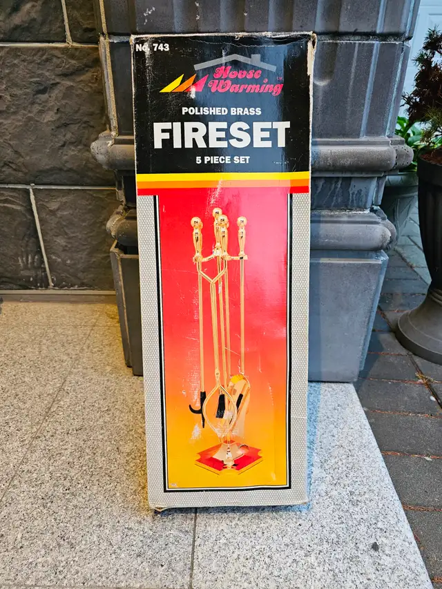Brass Fireplace Fireset - Photo 3