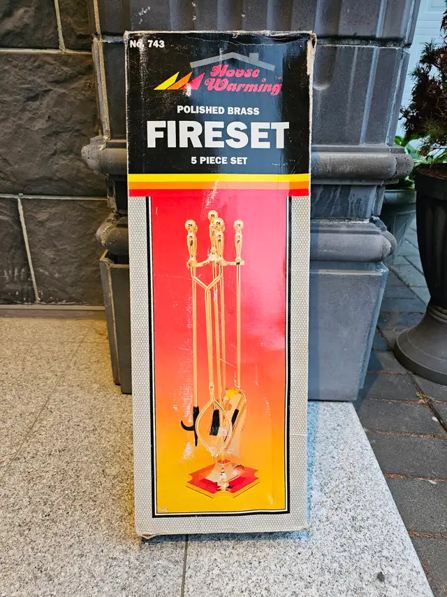 Brass Fireplace Fireset - Photo 4