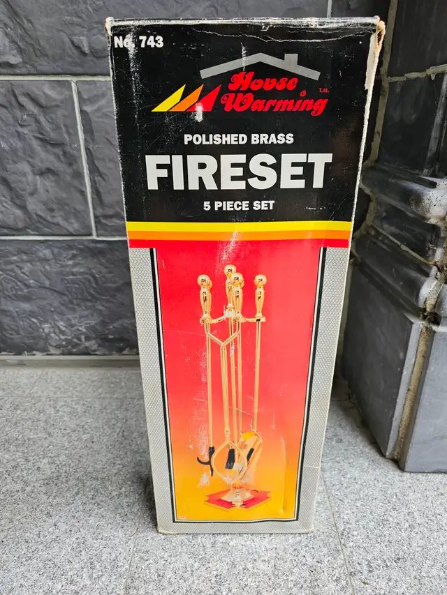 Brass Fireplace Fireset - Photo 7