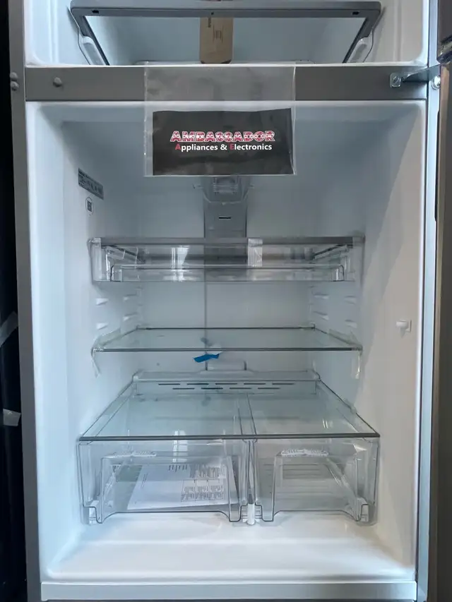 NEW 33" Top Freezer Fridge (21 Cu.Ft) Stainless Steel - Photo 4