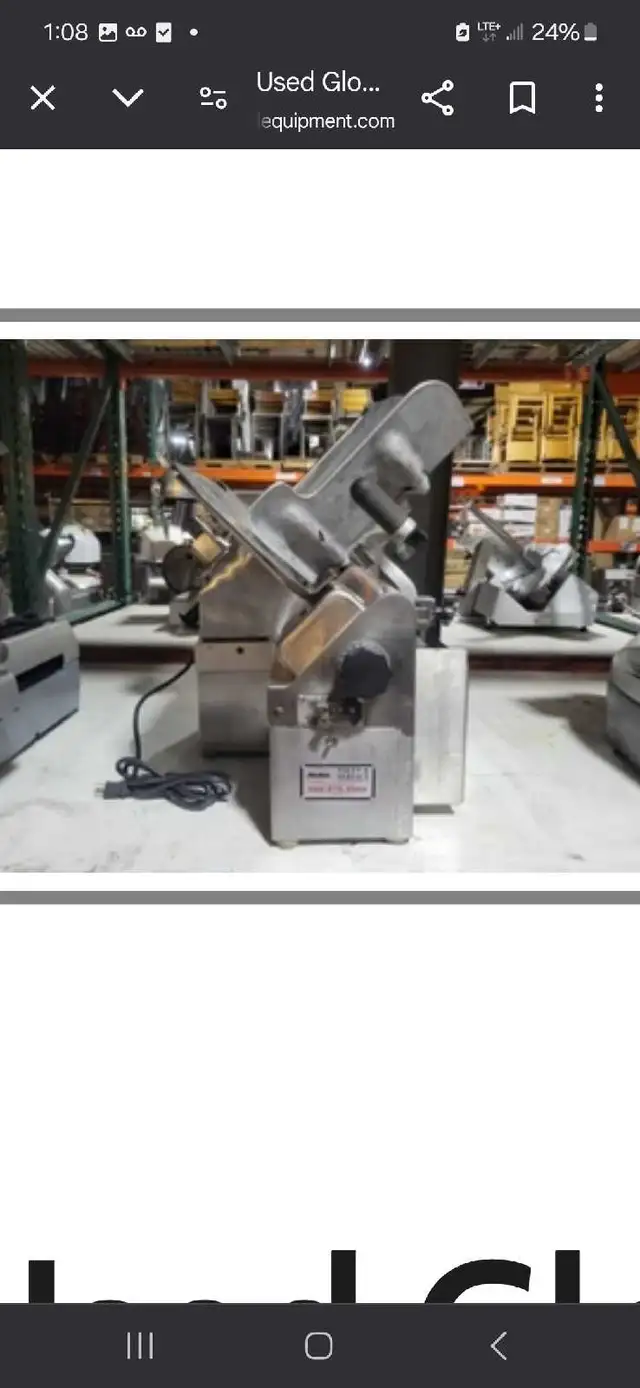 globe 11' automatic meat slicer. Great condition. WILL DELIVER! - Photo 2