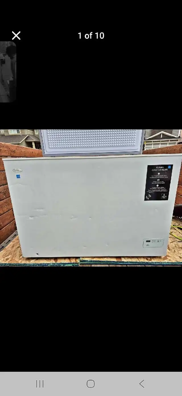 danby 10.8 cubic foot freezer. WILL DELIVER!
