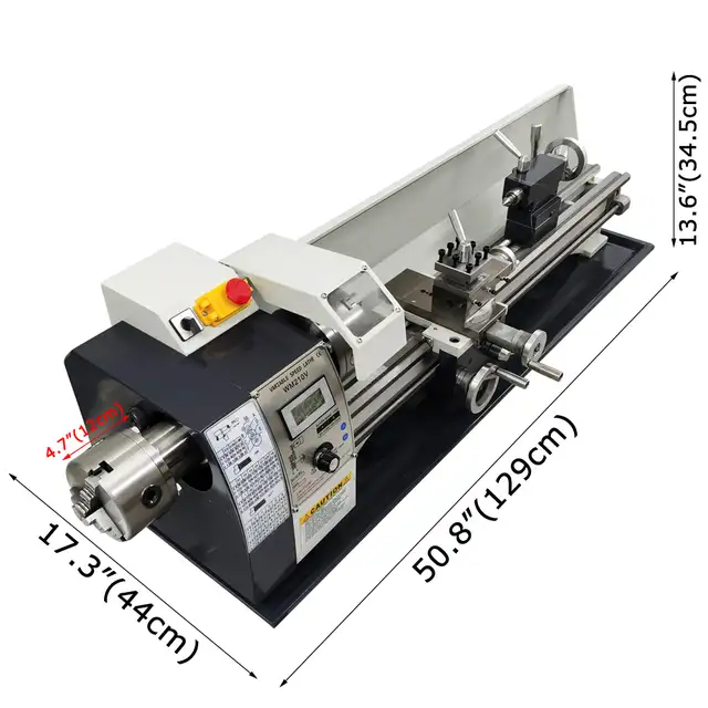 2 Head Double Chuck Inch Thread Lathe832" 028348 - Photo 2