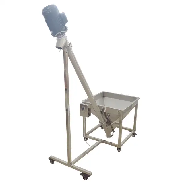 Promotion Inclined Helical Conveyor Screw Feeding Machine 056005 - Photo 4