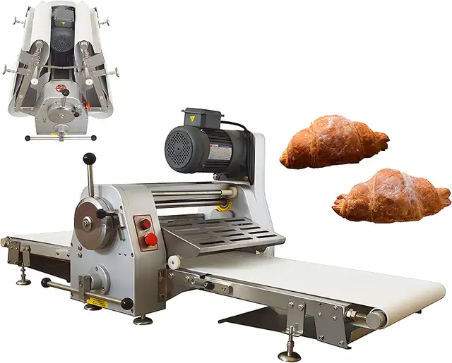 110V 550W Commercial Dough Sheeter Counter Top Roller 056347