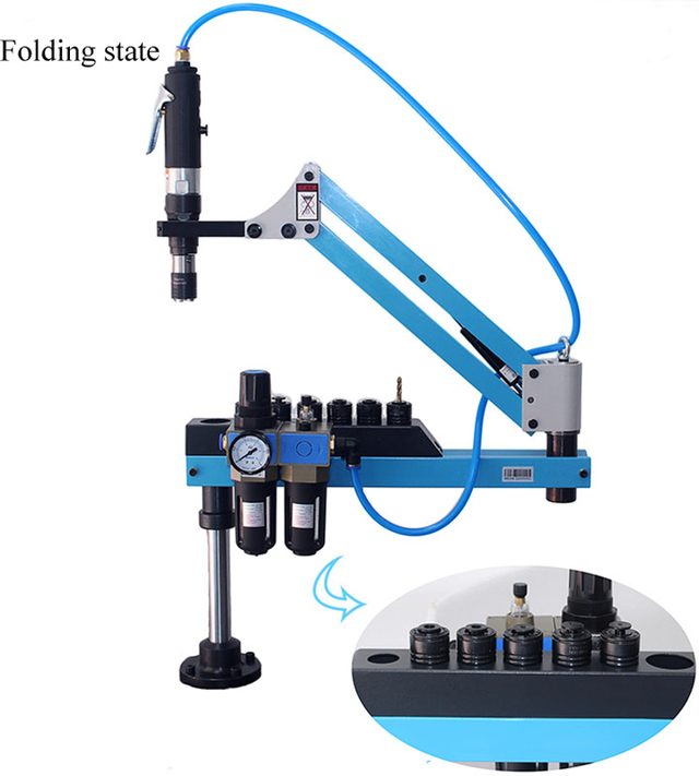 M3-M12 Universal 360°Pneumatic Tapping Machine 056352 - Photo 4