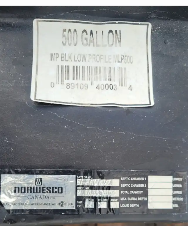 500 Imperial Gallon Holding Tank - Photo 4