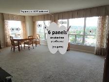 Art Nouveau Window Curtain Panels – Custom Sheers – Pristine